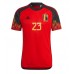 Tanie Strój piłkarski Belgia Michy Batshuayi #23 Koszulka Podstawowej MŚ 2022 Krótkie Rękawy